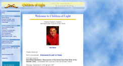 Desktop Screenshot of childrenoflight.com