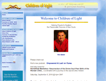 Tablet Screenshot of childrenoflight.com